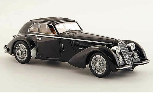 Alfa Romeo 8C 2900 b mm roadster 1/43 Minichamps lungo schwarz 1938 modellautos