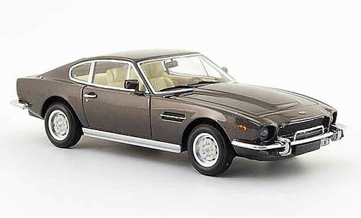 Aston Martin V8 vantage 1/43 Minichamps coupe grau 1987 modellautos