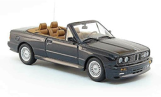 Bmw M3 Cabriolet 1/43 Minichamps E30 Cabrio schwarz 1988 modellautos