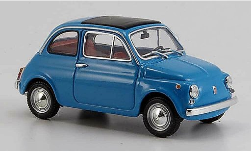 Fiat 500 B 1/43 Minichamps blau 1965 modellautos