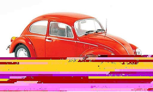 Volkswagen Coccinelle Base 1/43 Minichamps 1200 rot 1983 modellautos