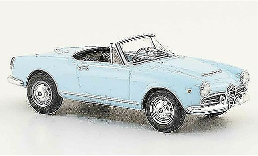 Alfa Romeo Giulietta spider 1/43 Minichamps blau 1962 modellautos