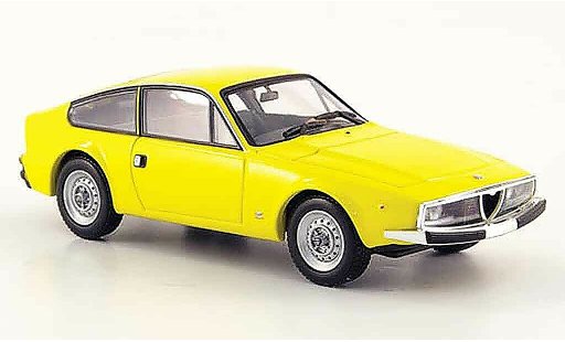 Alfa Romeo Junior Z 1600 1/43 Minichamps gelb 1972 modellautos