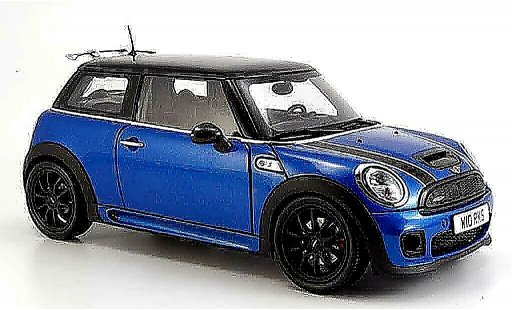 Mini Cooper JCW 1/18 Kyosho r56 blau modellautos