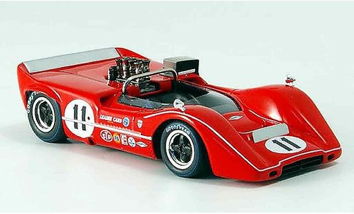 McLaren M6 Base 1/43 Spark B No.11 L. Motschenbacher Las Vegas 1968 modellautos