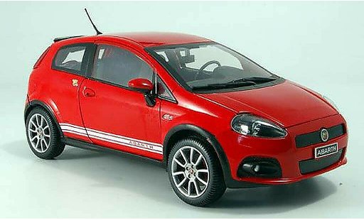 Fiat Grande Punto Abarth esseesse 1/18 Mondo Motors ss rot modellautos