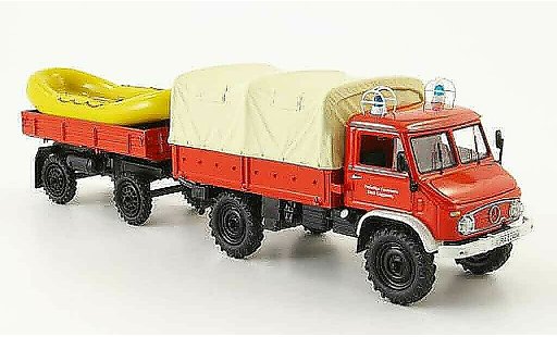 Mercedes Unimog 401-404 1/43 Schuco 404 pompier Gaggenau modellautos