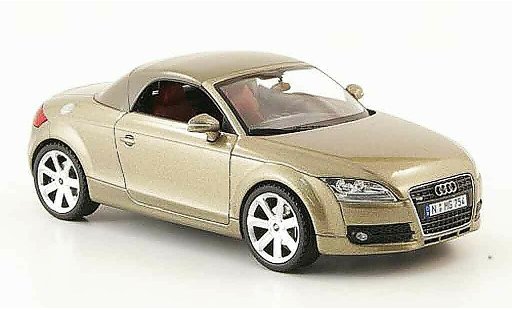 Audi TT roadster 1/43 Schuco beige avec capote Verdeck modellautos