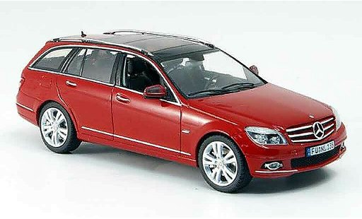 Mercedes Classe C T-Modell 1/43 Schuco T Modell Avantgarde rot modellautos