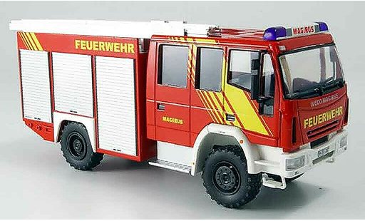 Magirus HLF 20 Allrad 1/43 Schuco Iveco 16 pompier modellautos