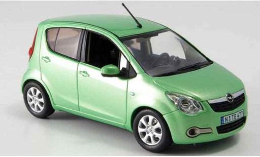 Opel Agila Base 1/43 Schuco gr&Atilde;&frac14;n modellautos