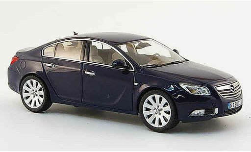 Opel Insignia Base 1/43 Schuco blau stufenheck 2008 modellautos