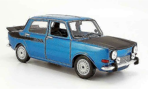 Simca 1000 Rallye 2 1/18 Norev 2 blau 1976 modellautos