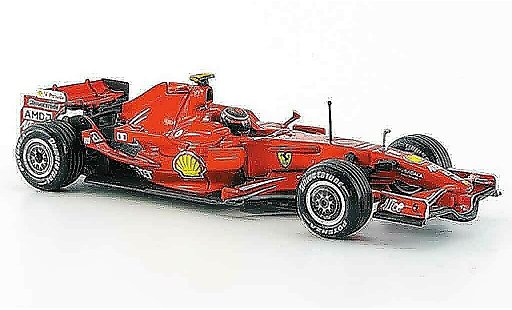 Ferrari F1 F2008 1/43 Hot Wheels k. raikkonen 2008 modellautos