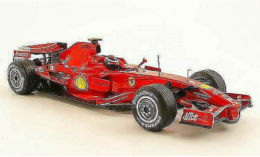 Ferrari F1 F2008 1/18 Hot Wheels K. Reikkonen 2008 modellautos