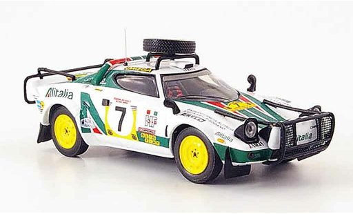 Lancia Stratos Rallye 1/43 IXO hf no.7 safari 1977 modellautos