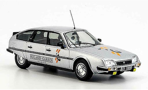 Citroen CX Berline 1/43 IXO grau metallisee roland garros 1985 modellautos