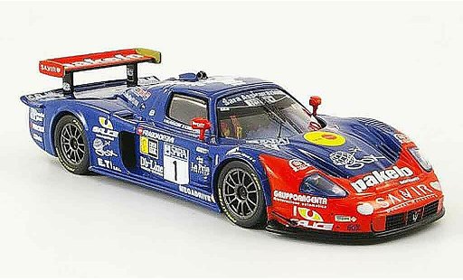 Maserati MC12 Base 1/43 IXO no.1 pakelo gt italien 2005 modellautos