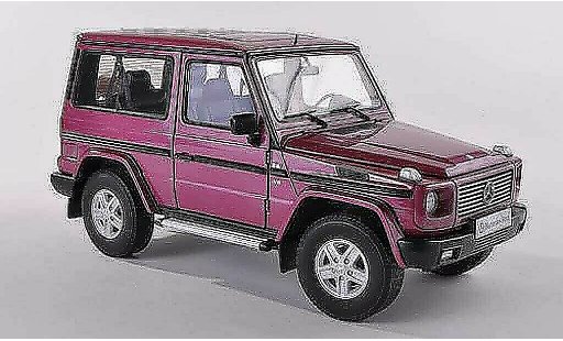 Mercedes Classe G SWB 1/43 Autoart G500 rot 1998 modellautos