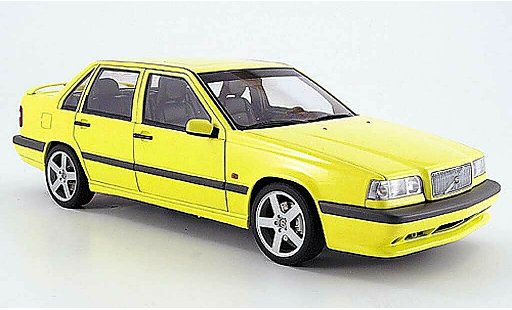Volvo 850 T5-R 1/18 Autoart t-5 r gelb limousine modellautos