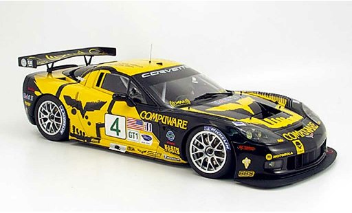 Chevrolet Corvette course 1/18 Autoart C6 r no.4 beratty/gavin alms 2007 modellautos
