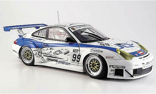 Porsche 911 GT3 RSR 1/18 Autoart no.99 fia gt mugello 2006 modellautos