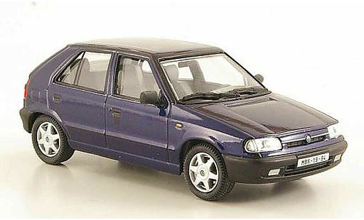 Skoda Felicia Base 1/43 Abrex blau 1994 modellautos