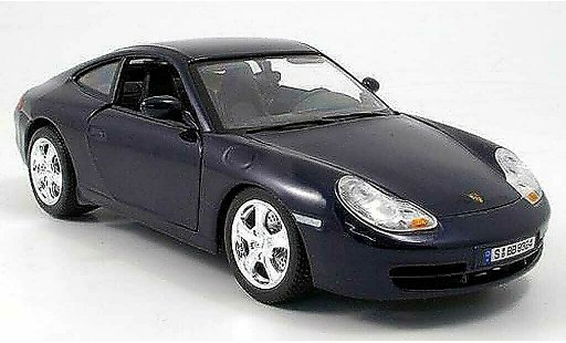 Porsche 911 Carrera 1/18 Burago 4 blau modellautos
