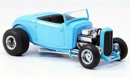 Ford 1932 Hot Rod 1/43 Eagle Street blau schwarzes Interieur modellautos