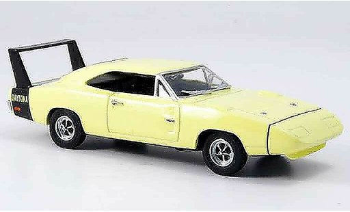 Dodge Charger 1969 1/43 Eagle Daytona gelb Strassenversion modellautos