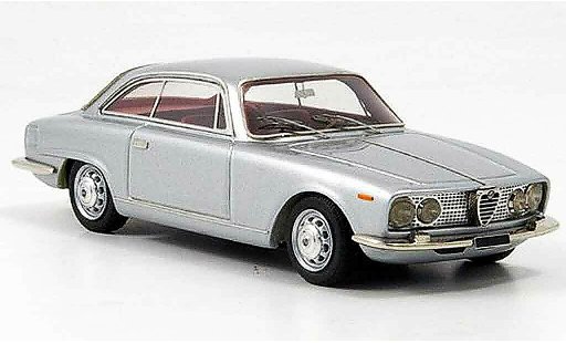 Alfa Romeo 2000 sprint 1/43 Look Smart grau metallisee rotes interieur 1962 modellautos