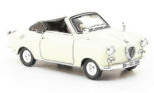 Goggomobil TS Cabriolet 1/43 Premium Cls 250 Cabrio beige modellautos