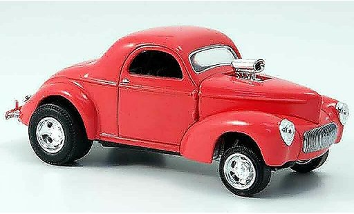 Willys Coupe 1941 1/43 Eagle Hot Rod rot modellautos