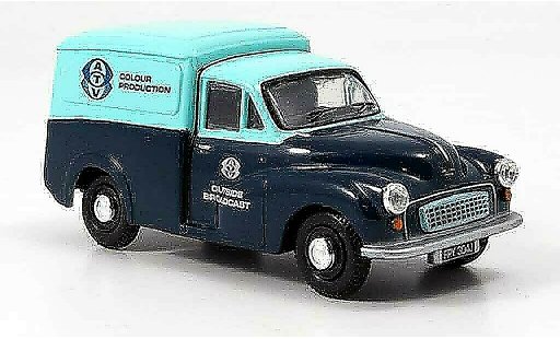 Morris Minor Van 1/43 Oxford blau t&Atilde;&frac14;rkis Kasten ATV modellautos