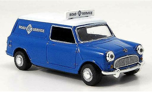 Austin Mini Van utilitaire 1/43 Oxford blau weiss RAC Road Service modellautos