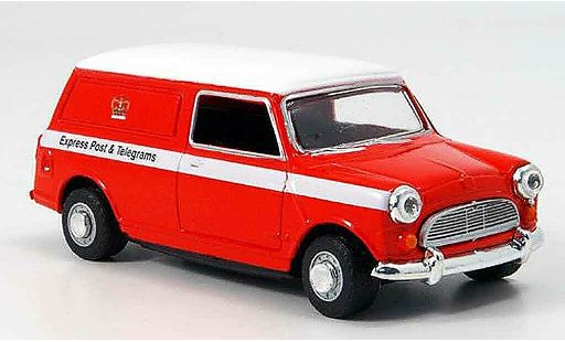 Austin Mini Van utilitaire 1/43 Oxford rot weiss Royal Mail Express modellautos