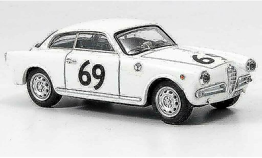 Alfa Romeo Giulietta berlina 1/43 Bang Sprint veloce no.69 peroglio zeltweg 1957 modellautos