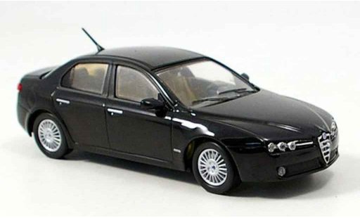 Alfa Romeo 159 berlina 1/43 M4 schwarz b quality 2005 modellautos