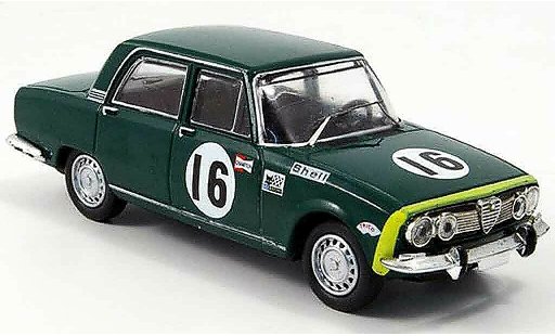 Alfa Romeo 1750 berlina 1/43 M4 berline no.16 24h spa b quality 1968 modellautos