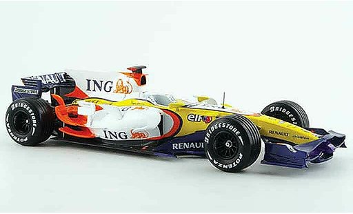 Renault F1 2008 1/18 Norev r28 f1 team f.alonso modellautos