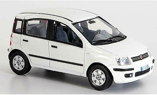 Fiat Panda Base 1/43 Norev New weiss 2003 modellautos