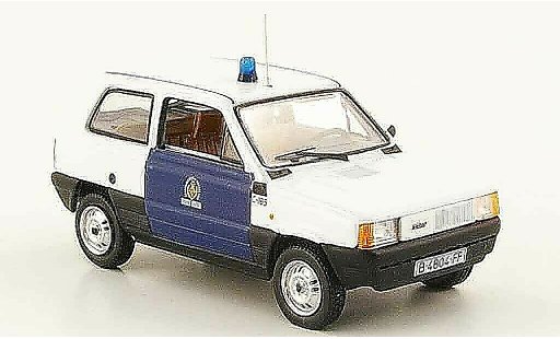 Seat Panda Base 1/43 Norev guardia urbana police barcelona 1981 modellautos
