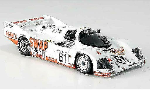 Porsche 962 1984 1/43 Spark No.61 Ferte Doeren Henn Le Mans modellautos