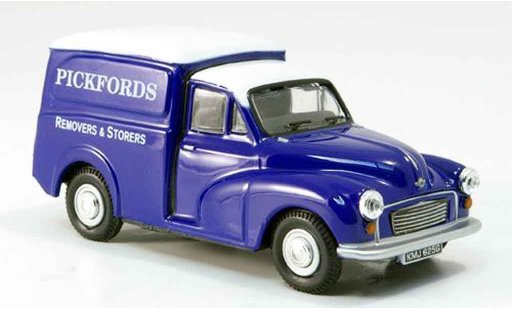 Morris Minor Van 1/43 Oxford blau Pickfords Kasten modellautos