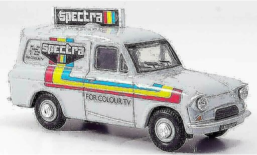 Ford Anglia Van 1/43 Oxford weiss Spectra Kasten modellautos