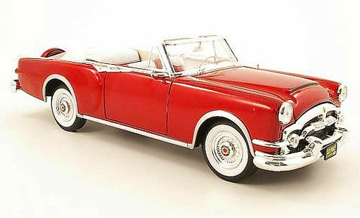 Packard Caribbean Base 1/18 Yat Ming rot decapotee 1953 modellautos