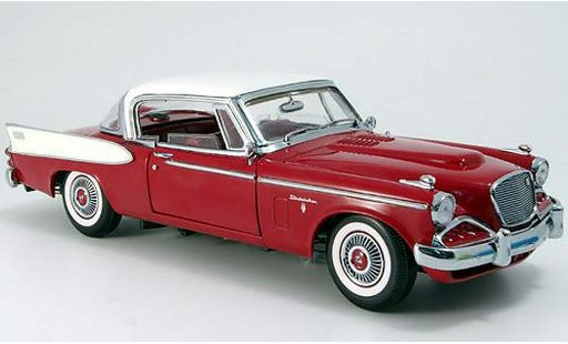 Studebaker Hawk Base 1/18 Yat Ming golden rot weiss dach 1958 modellautos