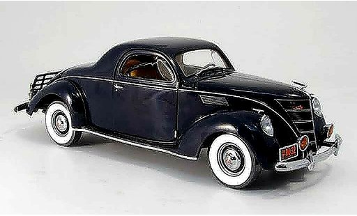 Lincoln Zephyr Base 1/18 Ertl blau 1937 modellautos
