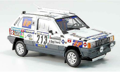 Fiat Panda 4x4 1/43 Brumm No.213 Rallye Paris Dakar 1984 modellautos