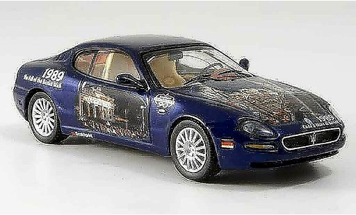 Maserati Cambiocorsa coupe 1/43 IXO blau 90. geburtstag 2002 modellautos